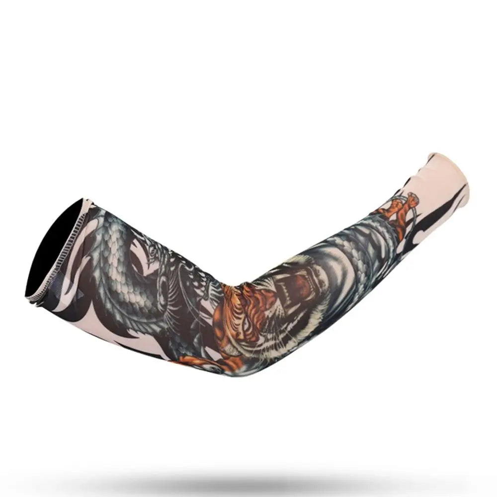 Seamless Outdoor Sunscreen Arm Sleeves UV Protection