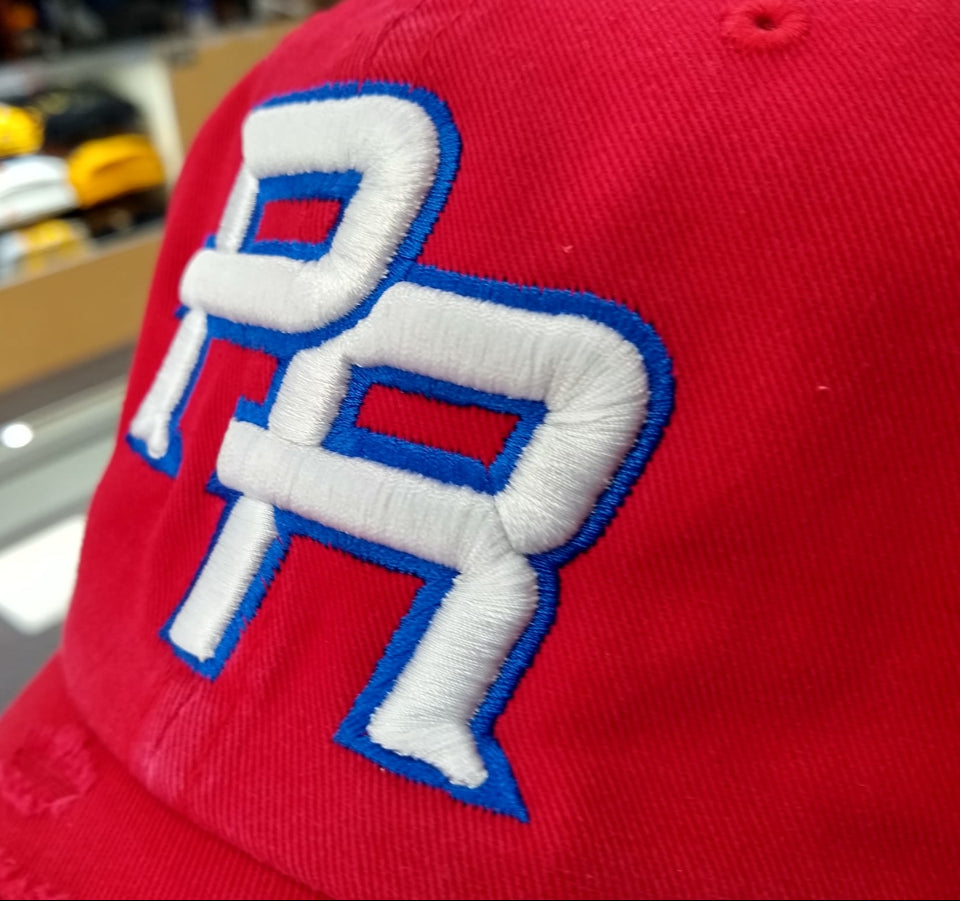 Puerto Rico Vintage Red Hats