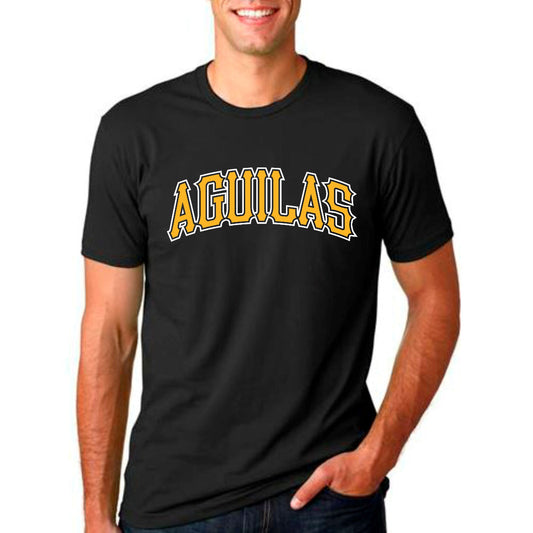 Aguilas Cibaenas Black classic logo T-Shirts