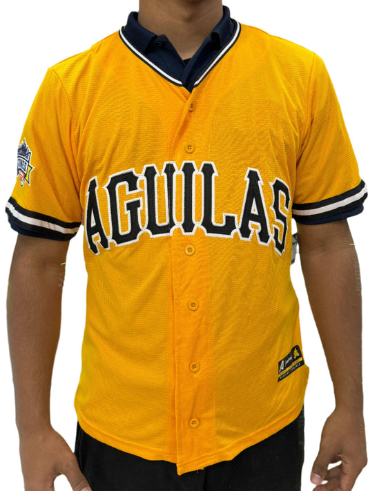 2023 Official Titanes del Caribe Aguilas Jersey - Yellow