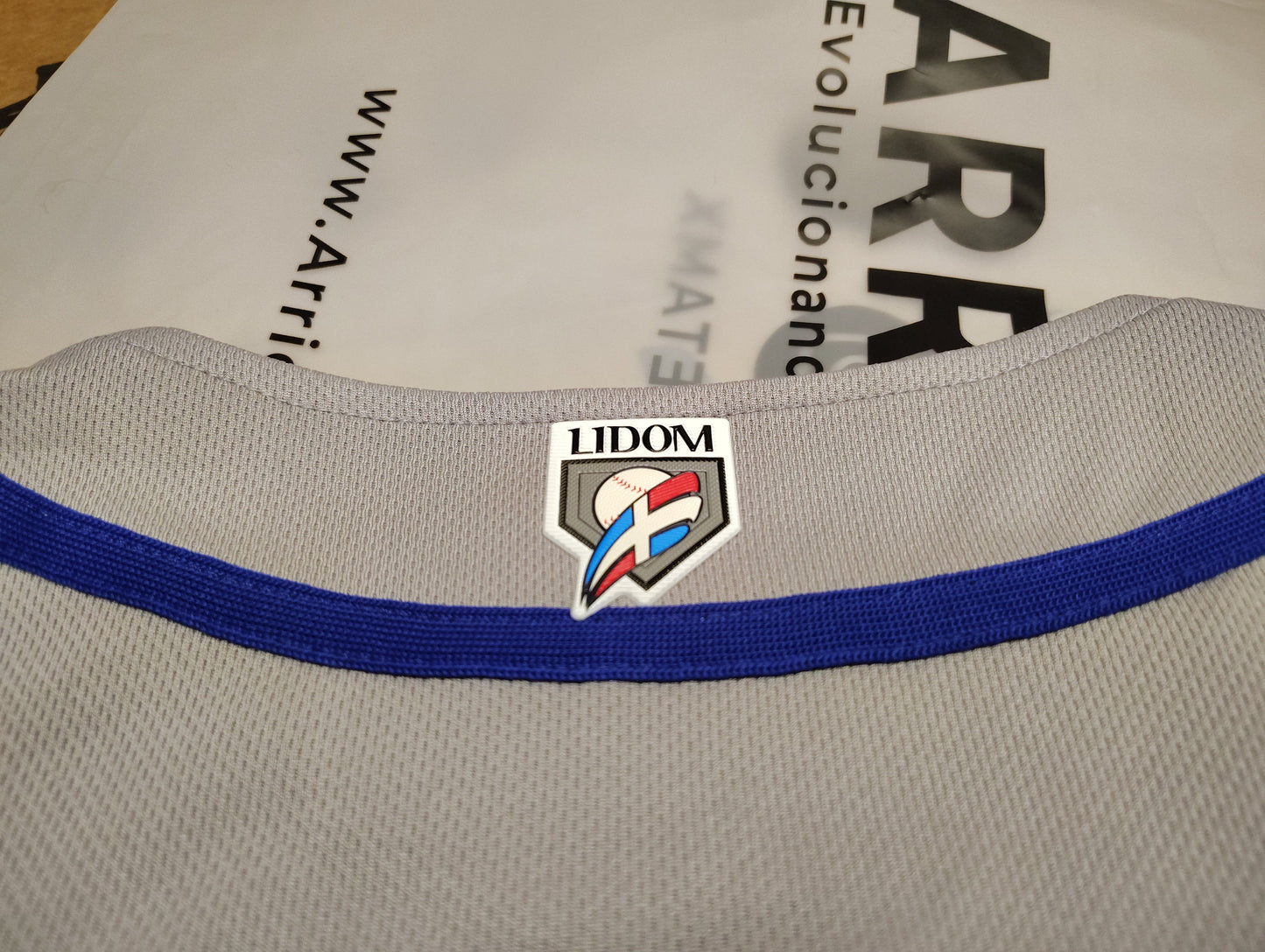 2025-2026 Official Licey Classic Gray Jersey Arrieta - Men's Fan LIDOM Baseball