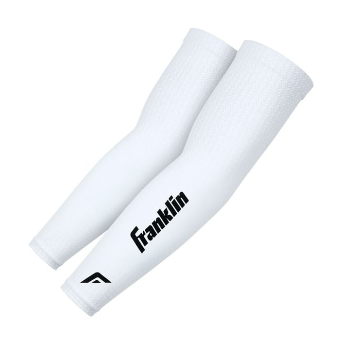 Franklin Premium Compression Arm Sleeves (2-Pack) – Performance Boost Sun Protection for Baseball Softball