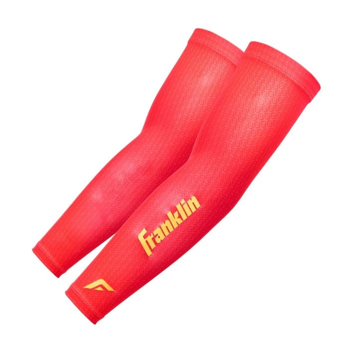 Franklin Premium Compression Arm Sleeves (2-Pack) – Performance Boost Sun Protection for Baseball Softball