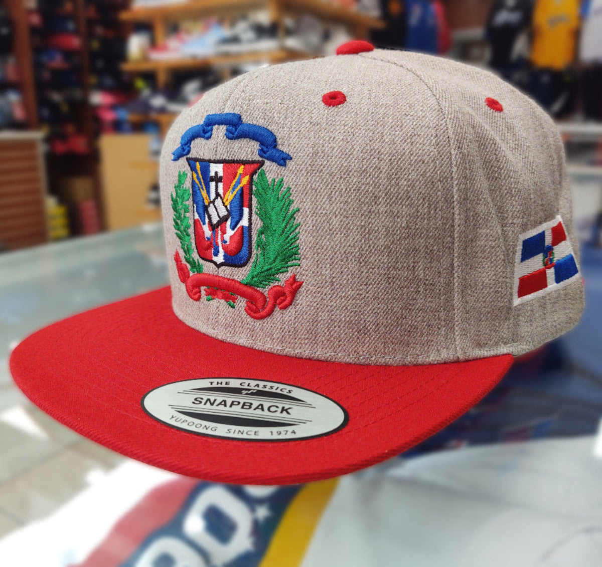 Escudo Republica Dominicana - Dominican Snapback Hat