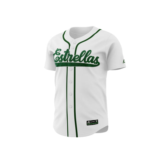 2024-2025 OFFICIAL Estrellas Orientales Full Button Jersey - White