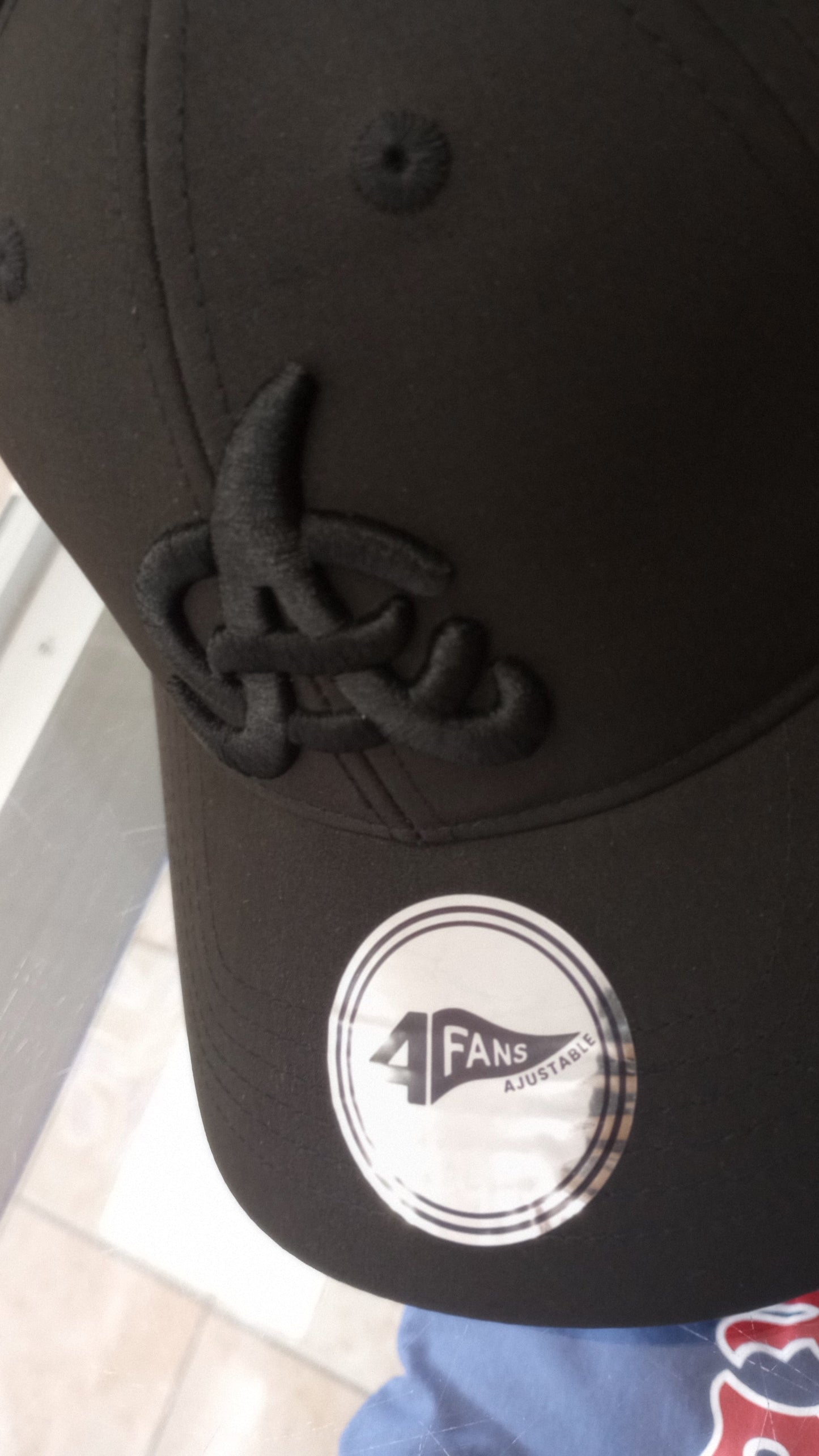 2024 Aguilas Cibaenas 4Fans Adjustable Hat - Black-Black