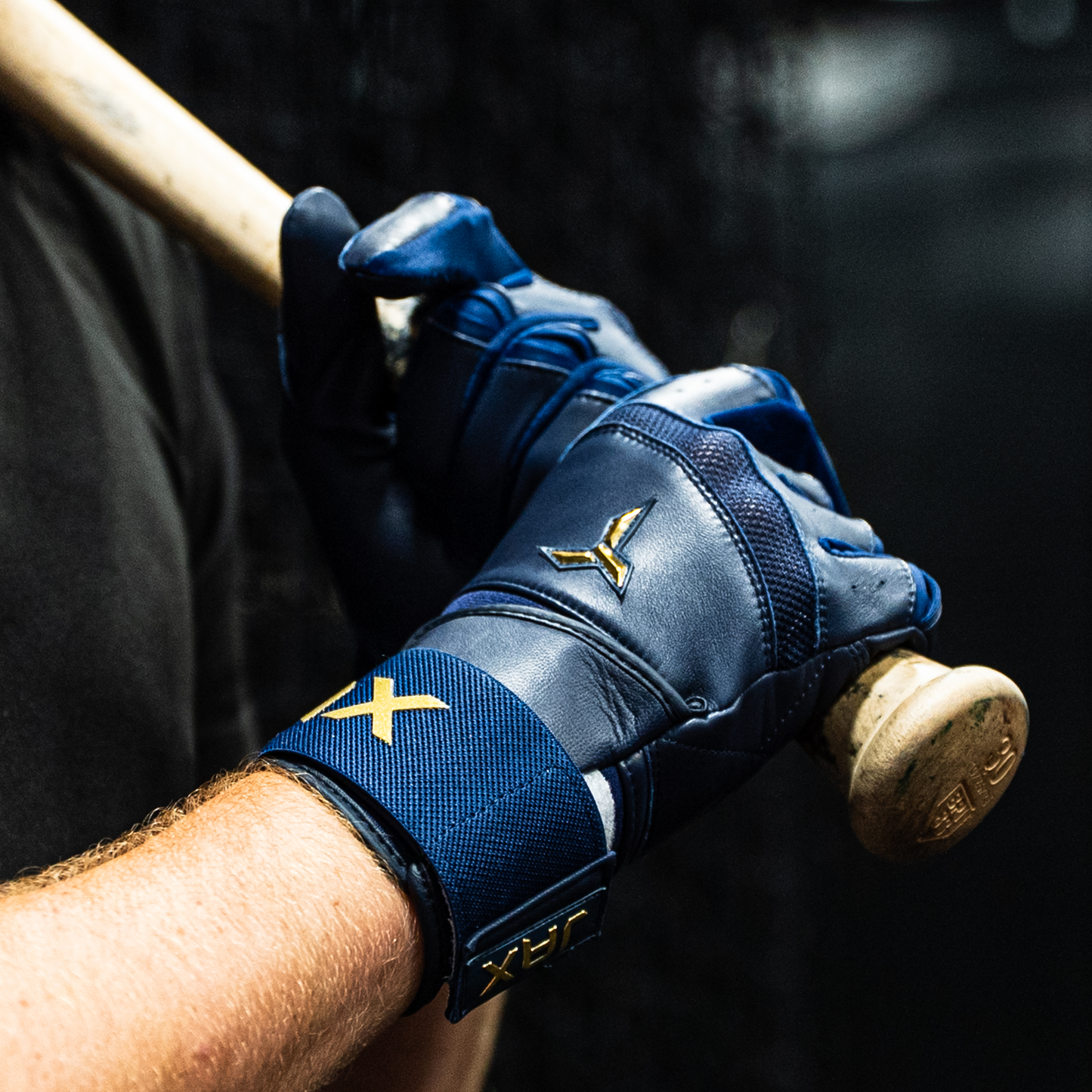 Shadow Navy | Pro Cuff Batting Gloves