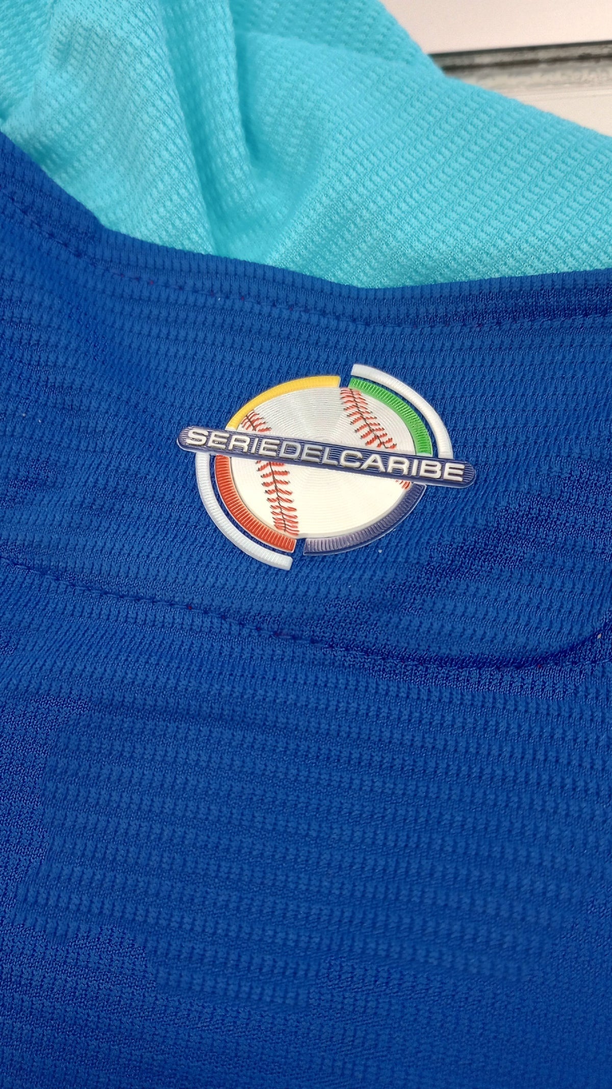 Men's Serie del Caribe 2024 Dominicana Official Jersey - Red / Royal