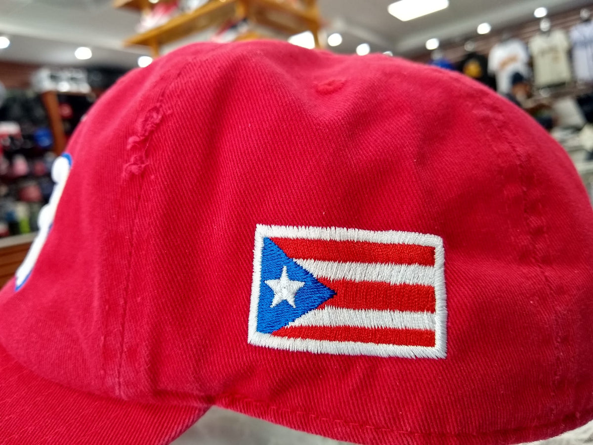 Puerto Rico Vintage Red Hats