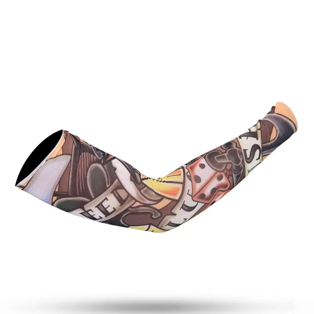 Seamless Outdoor Sunscreen Arm Sleeves UV Protection