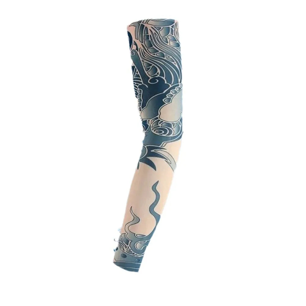 Seamless Outdoor Sunscreen Arm Sleeves UV Protection