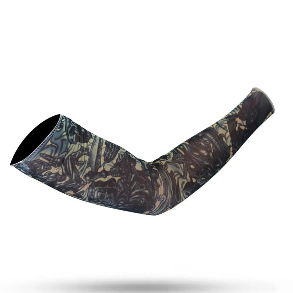 Seamless Outdoor Sunscreen Arm Sleeves UV Protection
