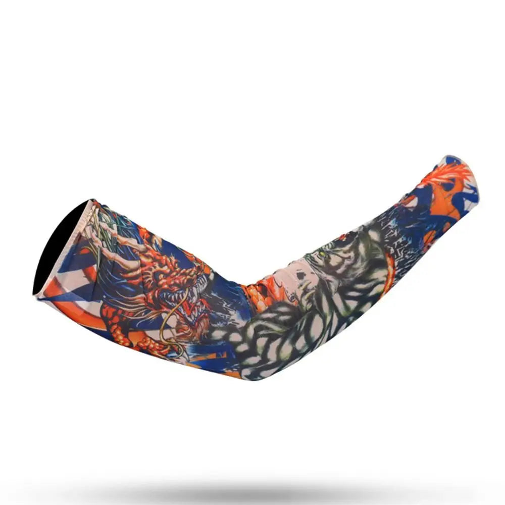 Seamless Outdoor Sunscreen Arm Sleeves UV Protection