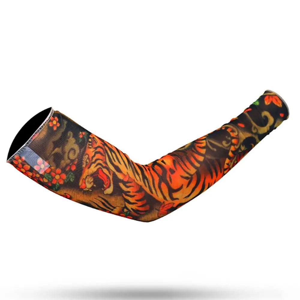 Seamless Outdoor Sunscreen Arm Sleeves UV Protection