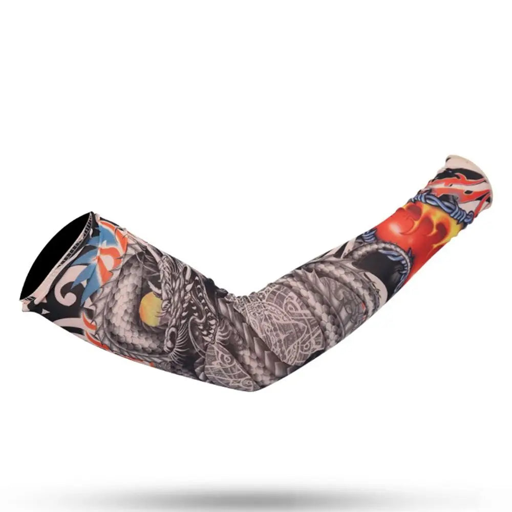 Seamless Outdoor Sunscreen Arm Sleeves UV Protection