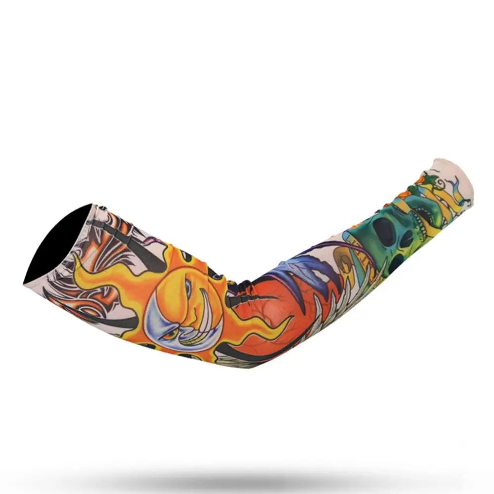 Seamless Outdoor Sunscreen Arm Sleeves UV Protection